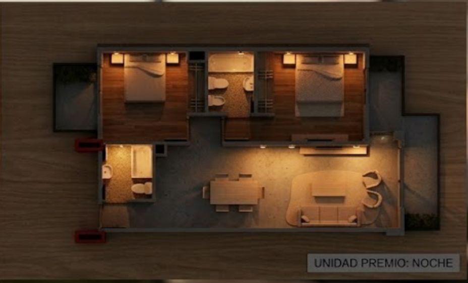 Perspectiva complementaria del edificio